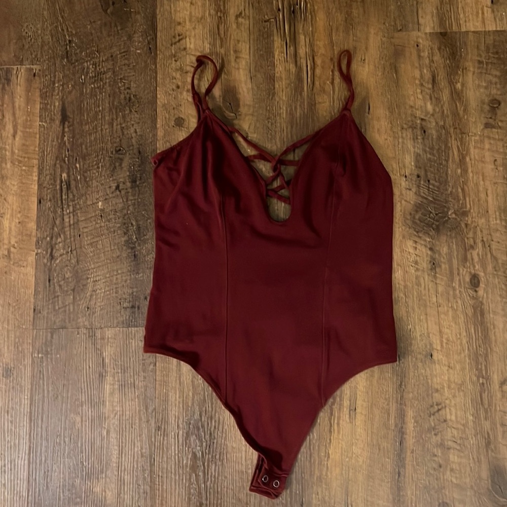 Express Sexy Crisscross Bodysuit
